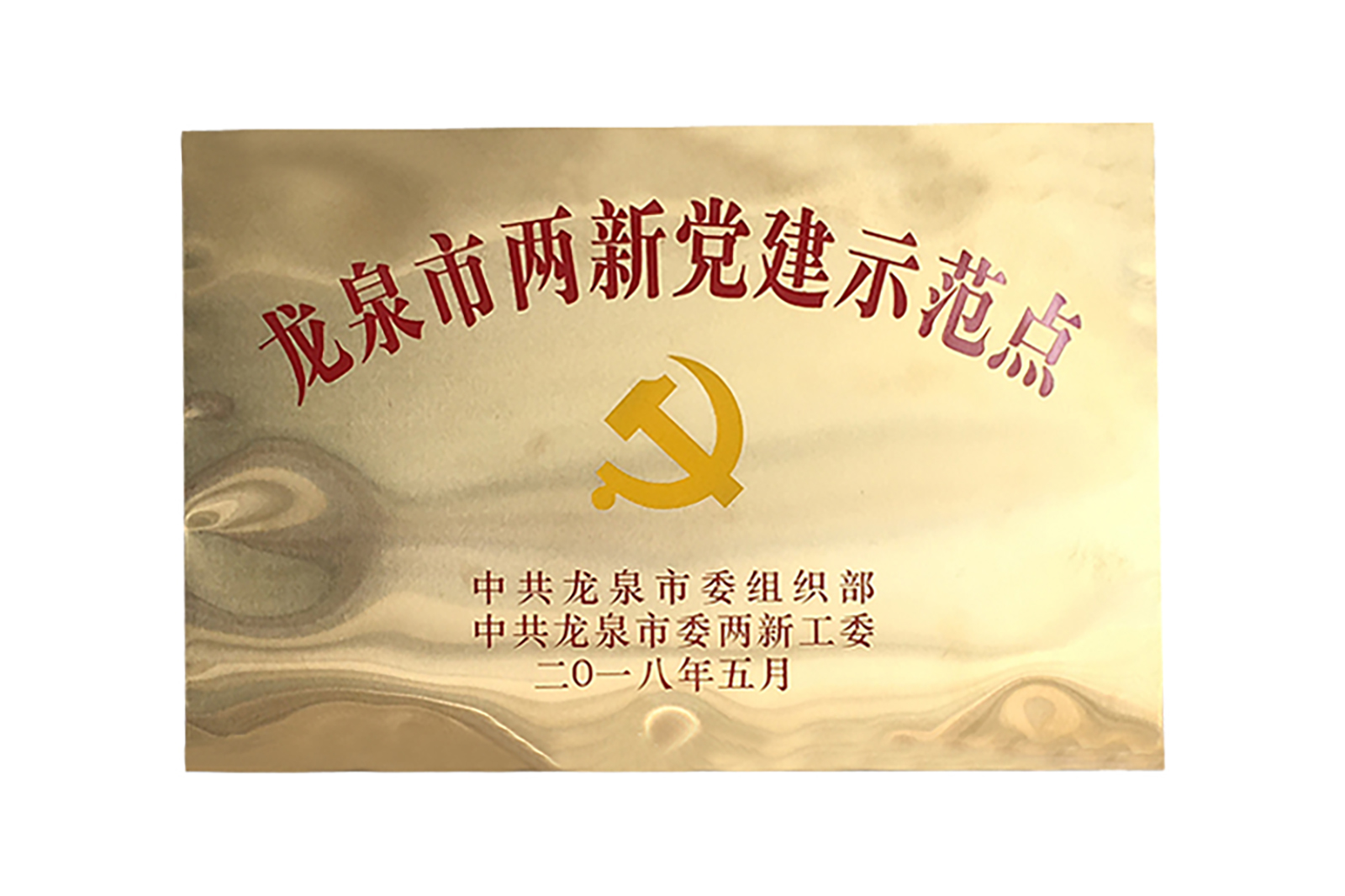 龍泉市(shì)兩新黨建示範點